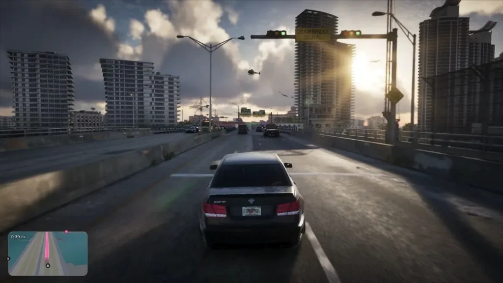 gta 6 extended look scene 101 GTA 6 Fans Are Loving Rockstar’s New Minimap After the Extended Look