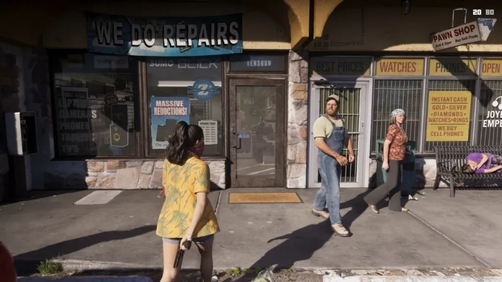 gta 6 extended look scene 137 How GTA 6 Wanted System Will Make Escaping Police Harder?