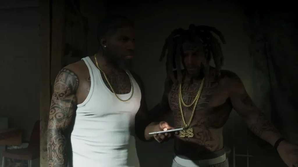 gta 6 extended look scene 23 GTA 6 Fans Discover a Realistic Proximity Sensor Hidden in the Extended Look