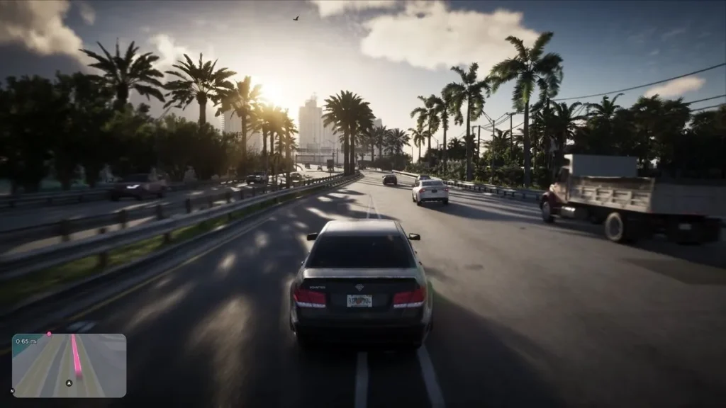 gta 6 extended look scene 98 GTA 6 Fans Are Loving Rockstar’s New Minimap After the Extended Look
