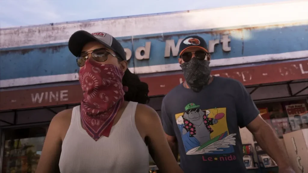 Jason and Lucia Exiting Store How Does Money Work in GTA 6?