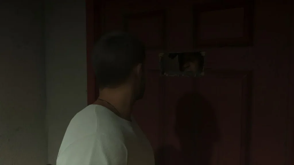 Will GTA 6 Have First-Person Mode? What We Know So Far Jason zoomed in scene gta 6 Will GTA 6 Have First-Person Mode? What We Know So Far