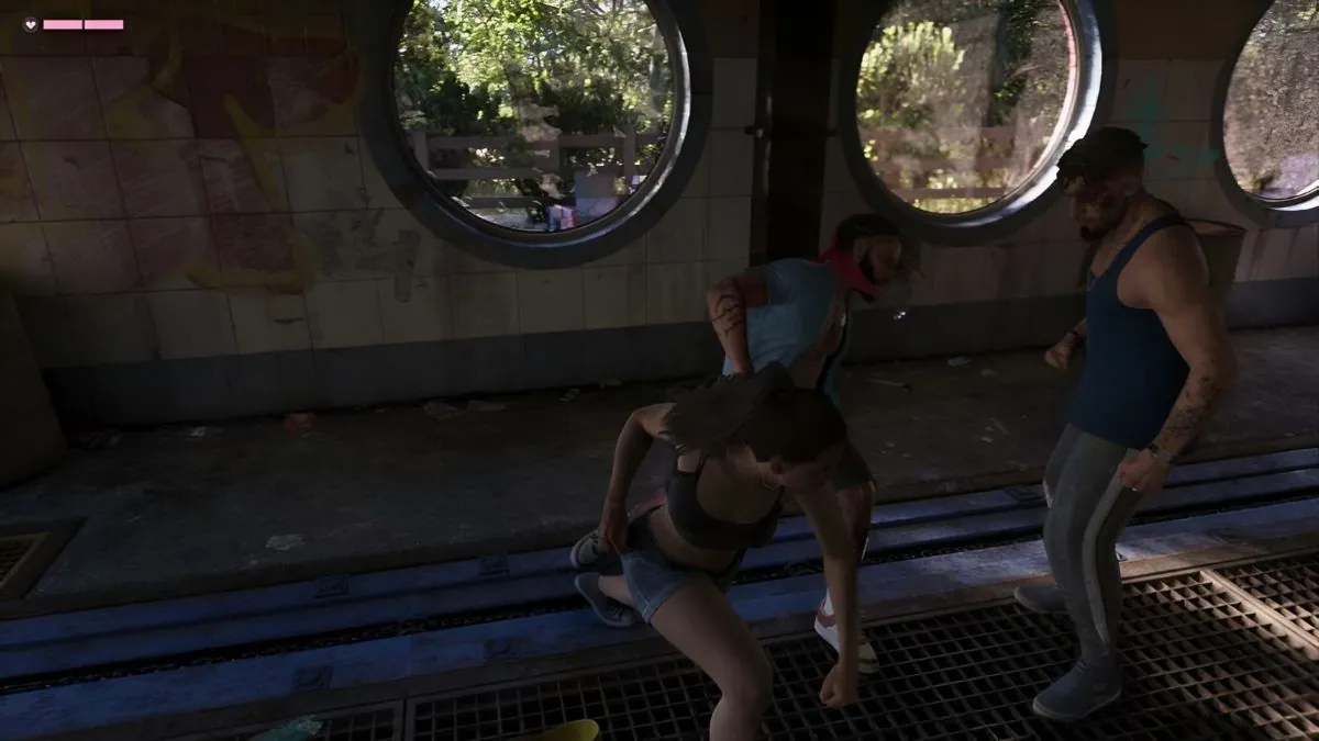 gta 6 Lucia Knocking Out Someone Home