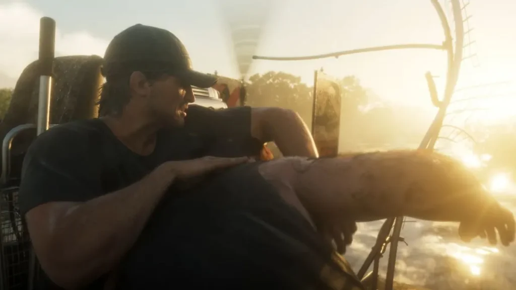 Does GTA 6 Have Non-Lethal Takedowns? All Combat Options Explained gta 6 launch trailer scene 21 Does GTA 6 Have Non-Lethal Takedowns? All Combat Options Explained