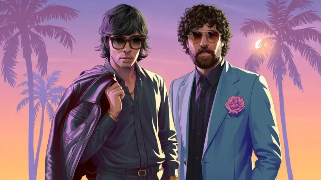 official artwork of justice gta 6 New GTA 6 Screenshot and Launch Trailer Artwork Revealed