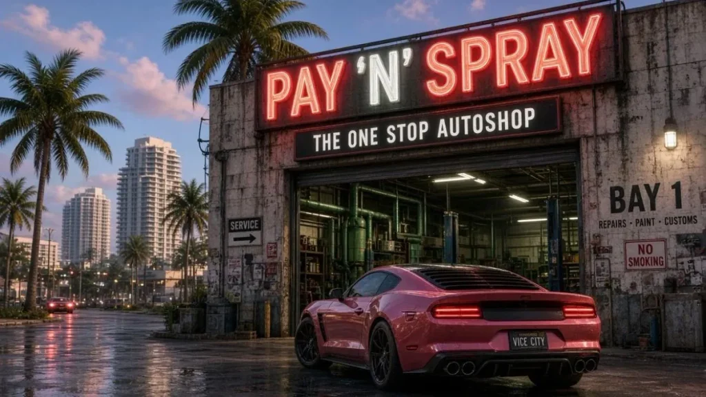 Pay 'N' Spray is returning in GTA 6, according to gameplay preview reports